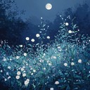 enchanting melody evoking love in moonlit garden