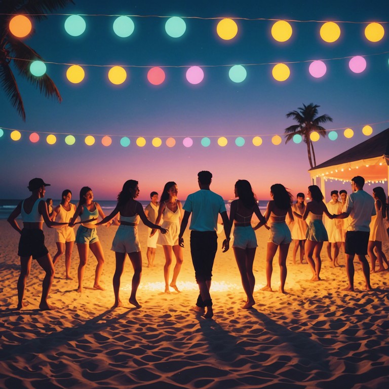 An instrumental that embodies the festivity of a latin night celebration, focusing on mambo rhythms enhanced with trumpet leads, each note constructing a narrative of dance and joy, evoking images of balmy nights filled with laughter and dance.