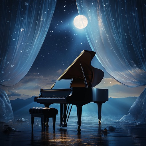 Fusing the intricate elegance of classical music with the modern subtleties of nü, this piece envelops the listener in a world of sophistication and grace. The grand piano's refined tones are married to electronic nuances, evoking serene midnight scenes, allowing for a deeply introspective and captivating experience.