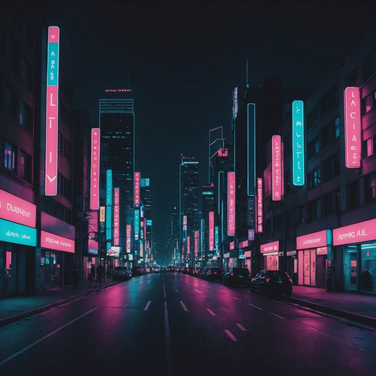 This track features a seamless blend of soft synth pads and smooth electronica rhythms that evoke the serene tranquility of a late night drive through a city lit by neon lights. The sound is velvety and enchanting, creating a relaxed yet engaging listening experience perfect for unwinding after a long day.