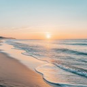 delicate piano, gentle waves creating perfect serene backdrop.