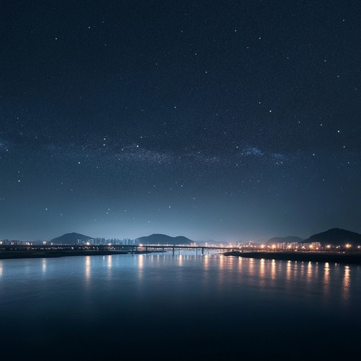 Evoking the calm and continuous flow of the han river, this alternative version features an array of harmonious melodies that reflect the peaceful night time atmosphere along seoul’s iconic river. Traditional instruments play a lullaby that connects listeners to the tranquil waterside ambiance.