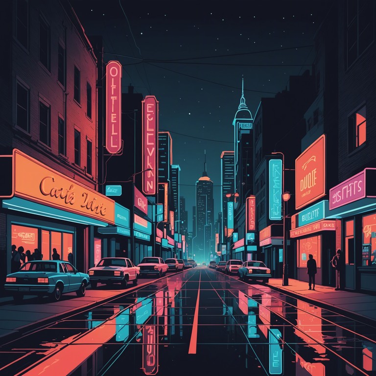 This track fuses gritty urban grime with unexpectedly melodious elements, reflecting the dual nature of city life's harsh reality and vibrant pulse. The contrast between sharp electronic beats and smooth melodic flows paints a vivid auditory picture of the urban landscape at night.