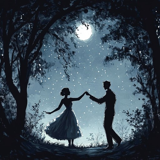 A melodic waltz capturing the whimsical dance of shadows under a moonlit sky. Soothing piano melodies intertwine with gentle strings, creating a captivating and hypnotic atmosphere. Perfect for invoking a sense of timeless grace and ethereal beauty.