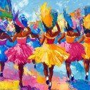 an energetic instrumental embodying the vibrant spirit of carnival festivities.