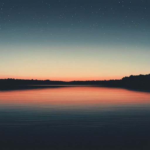 Immerse yourself in an evening symphony featuring sophisticated orchestration and elegant melodies. The piece incorporates lush strings, captivating woodwinds, and majestic brass, unfolding like a serene sunset over a tranquil lake. Let the music take you on a serene journey, enhancing an atmosphere of charm and refinement.