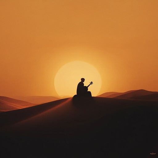 An instrumental piece that weaves traditional middle eastern melodies with contemporary arrangements, capturing the essence of the region's rich musical heritage. The music conveys deep emotion and takes the listener on a journey through evocative landscapes, filled with intricate rhythms and soulful expressions.