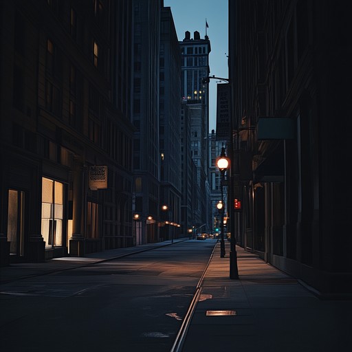 A haunting instrumental swing piece that captures the essence of solitude and nostalgia, featuring mellow saxophone melodies over a slow, swaying rhythm, evoking images of deserted city streets and memories of times gone by.