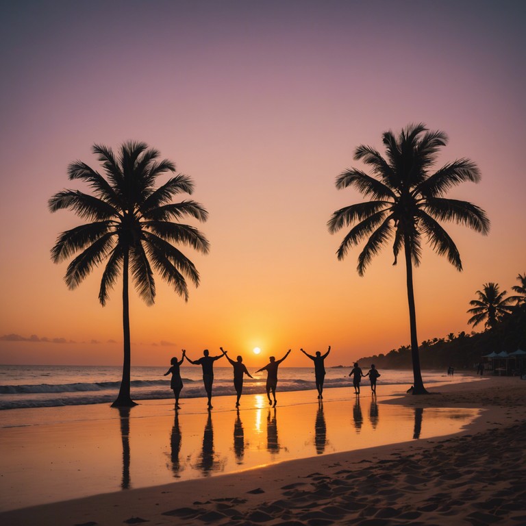 Imagine the sun rising over a picturesque caribbean beach, the air is filled with the alluring aroma of morning sea breeze, and every beat of this song pulsates with the vibrant energy of a coastal salsa fiesta. This track is designed to uplift spirits and invite listeners to dance with its infectious rhythms and joyful vibes.