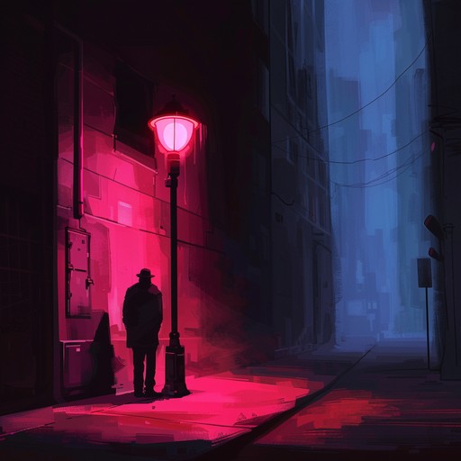 A haunting instrumental track capturing the sorrowful silence of urban solitude. Echoing guitar riffs layered over a backdrop of subtle beats create a moving tale of loneliness and introspection. Dark alleyways, neon reflections, and the distant hum of traffic evoke a sense of melancholy, reflecting the inner turmoil of city dwellers lost in their own thoughts.