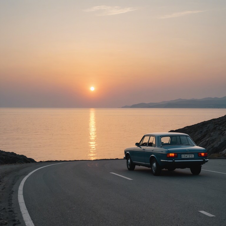 Imagine cruising down a serene coastal road as the sunset casts a golden hue, and the melody of a gentle piano sets a contemplative yet comforting mood. This smooth blend captures the essence of uk garage with a soft, reflective twist, ideal for evocative evening listening.