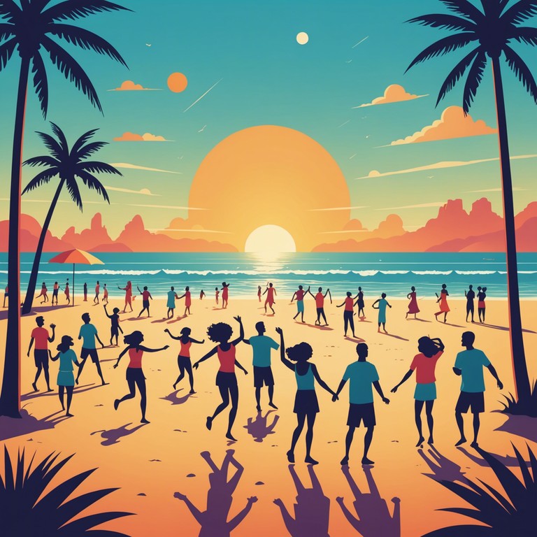 This instrumental track embodies the essence of a carefree summer day, featuring groovy rhythms and a funky melody that evoke images of sunlit beaches and leisurely afternoon drives. The composition utilizes a bright electric guitar to bring its joyful vibes to life, making it perfect for uplifting moods and invoking a sense of freedom and relaxation.