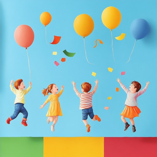 This instrumental nursery rhyme captures the joy of playtime with a cheerful melody and lively rhythm. Engaging and whimsical, it transports little listeners to a colorful playground full of fun. Perfect for nursery settings, early childhood education, and interactive play. It creates a fun, playful ambiance that encourages imagination and joy.