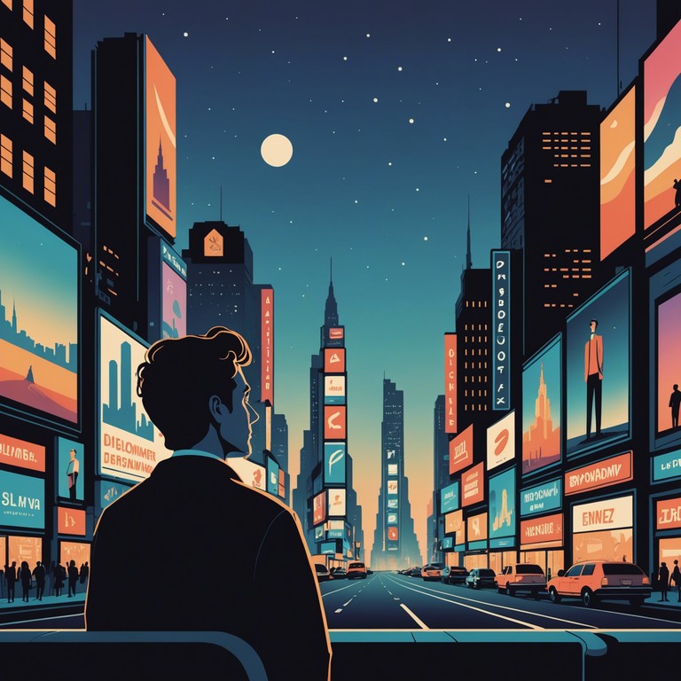 Imagine walking down broadway, your heart full of dreams and aspirations. This song is a musical interpretation of that very moment, with each note painting a picture of the bustling streets, the bright lights, and the boundless possibilities that lie ahead.