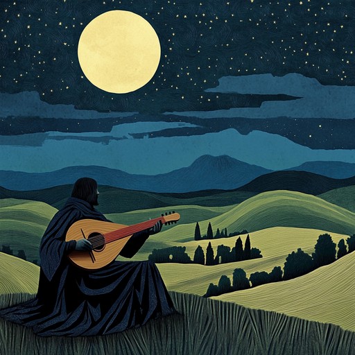 An instrumental piece that transports listeners to a medieval realm, blending the melodic strains of the lute with gentle rhythms of nature, evoking a sense of nostalgia and romantic adventure.