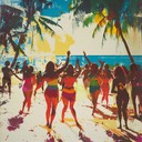 energetic tropical rhythms for joyful island adventures.