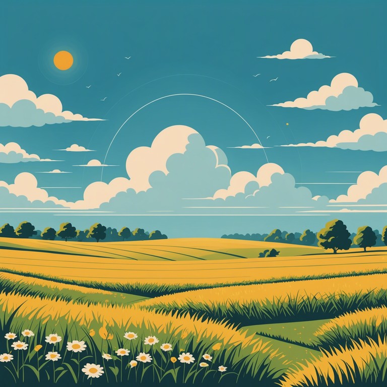 This instrumental piece features melodious whistles that conjure images of sunny days and grassy fields, ideal for invoking a sense of freedom and relaxation. The tune carries a light, airy feel with a touch of nostalgic summer vibes, making it a perfect background track for leisurely afternoons or cheerful gatherings.