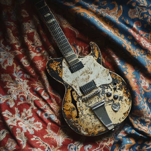 Fusing grunge's gritty tones with mystic middle eastern musical elements, this track delivers a hypnotic, melancholic atmosphere. Ideal for creating reflective and evocative moods Fusing grunge's gritty tones with mystic middle eastern musical elements, this track delivers a hypnotic, melancholic atmosphere. Ideal for creating reflective and evocative moods