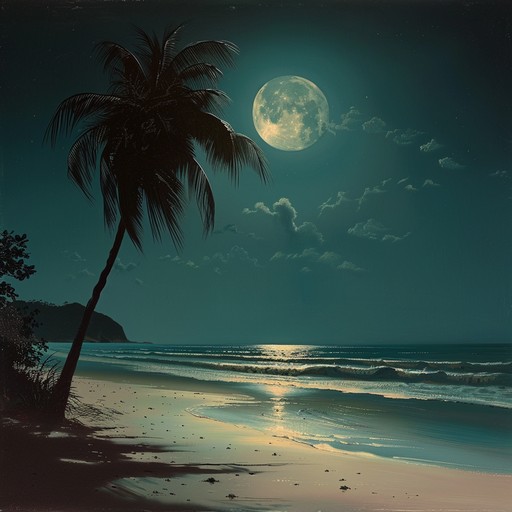 A soothing journey with dreamlike bossa nova melodies, embodying the tranquil essence of a quiet brazilian night under the moonlight. Gentle rhythms offer a relaxing ambiance, ideal for reflection and calmness.