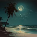 gentle bossa nova, soothing and dreamlike under moonlight.