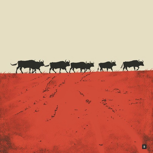 Imagine a herd of wild horses galloping across an open plain, their hooves pounding the earth in a thunderous rhythm. This instrumental track captures that raw, primal energy with driving percussion, powerful brass, and soaring strings that build to a heart-pounding crescendo. It's a force of nature, unstoppable and awe-inspiring.