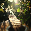 guitar harmonies echo nature's tranquility