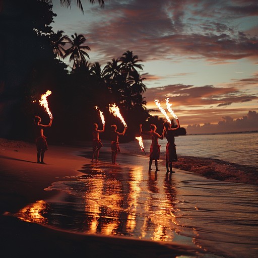 Imagine a beach party where every beat of the steel drum echoes the exhilaration of triumph, with dancers moving freely under a canopy of palms, their movements a testament to the spirit of celebration and joy.