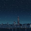 ethereal k pop instrumental capturing seoul's serene night sky.