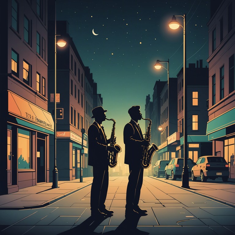 Imagine a serene night where whispers float on a gentle breeze, crafting a soundtrack for lovers. This version emphasizes deeper saxophone solos, capturing the passion of newly whispered sweet nothings. The tracks stay true to the soulful roots of rnb while offering a fresh, deeply emotional engagement with each note played.