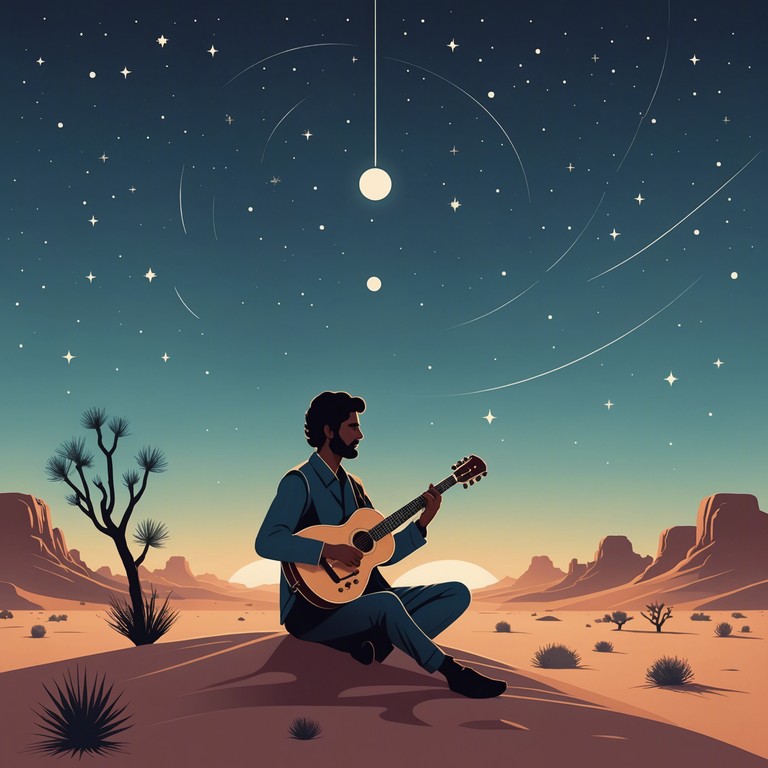 Imagine a serene sunset in the desert, accompanied by a fusion of traditional bangra and ambient sounds played on a sitar, perfect for a transcendent auditory experience.