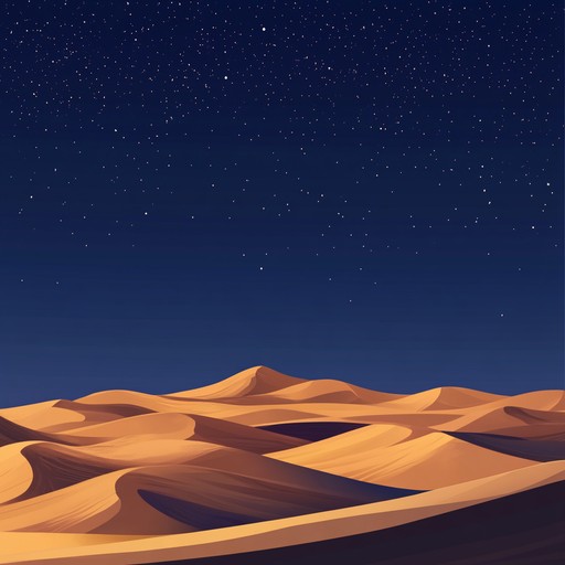 This contemplative track blends middle eastern scales with modern ambient textures, creating an emotional journey through a desert twilight. The gentle strumming of the oud weaves a narrative of introspection and serenity, invoking images of vast sand dunes under a starry sky.