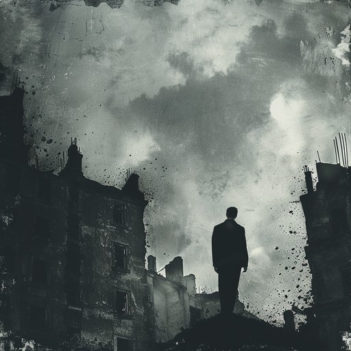 Immerse in the chilling sounds of echoes bouncing off the ruins of a post apocalyptic urban world, where the listener feels the intense weight of solitude and escalating fear among forgotten lands.