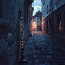 smooth klezmer instrumental, gentle melodies weaving through serene soundscapes