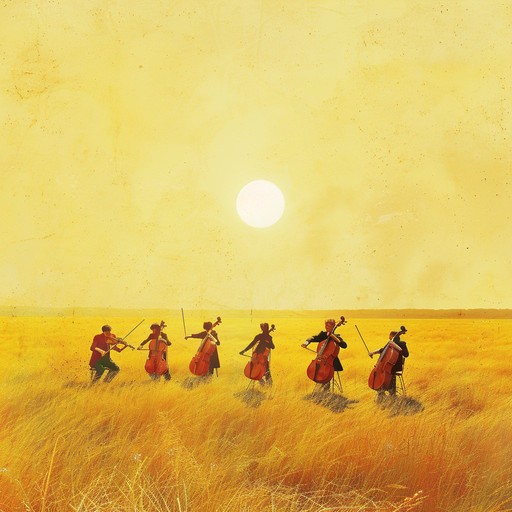 Featuring expressive string instrumentation, this neoclassical piece takes listeners through a stroll in golden fields under a warm sun, evoking a sense of nostalgia and peace.