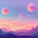 a soothing groovy lullaby blending cosmic vibes for sleep