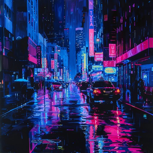 This k pop instrumental evokes a solitary walk down neon lit streets, capturing the essence of urban solitude mixed with a touch of nostalgic yearning. The soundscape blends modern synths with traditional korean instruments, embodying both the past and present of korean culture. The music progresses like a journey through quiet cityscapes at night, where every light and shadow tells a story of loneliness and contemplation.