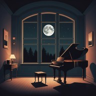 soft piano melodies create reflective ambience