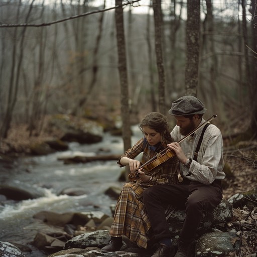 This gentle waltz evokes the bittersweet emotions of life in the appalachian mountains. The melody, carried by a lonesome fiddle and supported by a delicate mandolin and guitar, tells a story of love, loss, and the resilience of the human spirit. The song's slow, swaying rhythm and haunting harmonies transport the listener to a misty mountain valley, where the echoes of the past mingle with the hopes and dreams of the present.