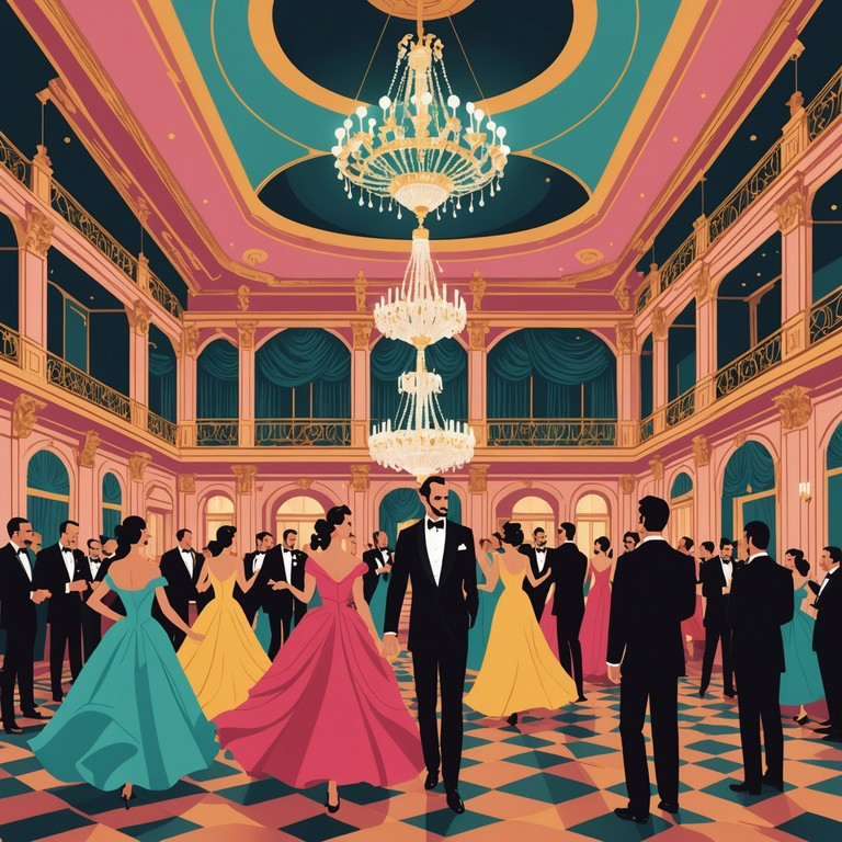 Reinventing the golden age of swing with a contemporary flare, this track uses ground breaking instrumental techniques to deliver a sound that’s both nostalgic and fiercely modern. Imagine a scene filled with dancers in a lavish ballroom, their movements a blur to the invigorating tunes of a powerhouse saxophone performance.