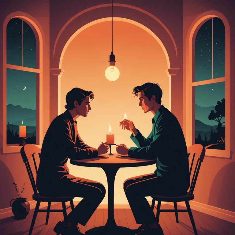 This track captures the essence of a passionate, intimate night out, surrounded by the soft whispers of lovers and the clinking of cocktail glasses, with music that wraps around you like a warm embrace.