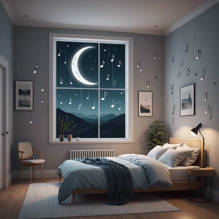 This lullaby uses the dulcet tones of a music box to create a tranquil atmosphere that encourages children to feel safe and sleepy, integrating subtle melodies that evoke images of a starlit sky.