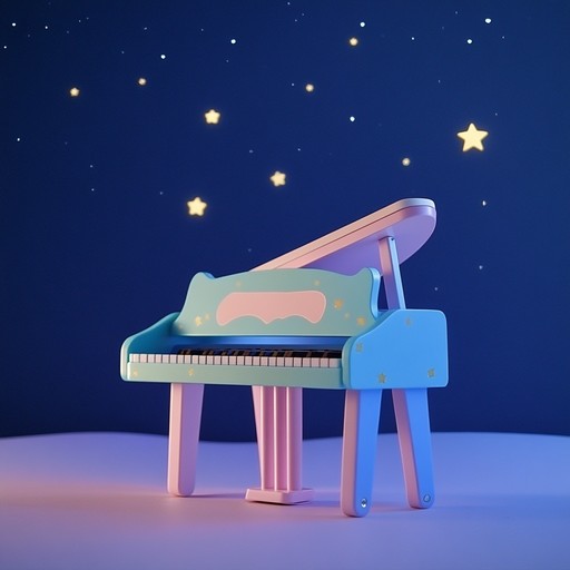 A gentle composition featuring delicate toy piano melodies, designed to evoke the serenity of a child's dreamland. The mellow tones create an enchanting, otherworldly setting that soothes the listener into a state of calm. Ideal for relaxation or meditation.