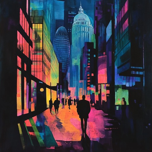 An instrumental grime composition that blends epic orchestral elements with aggressive electronic beats, capturing the essence of london's underground culture. The track builds intensity with layered synths, heavy basslines, and dynamic rhythms, creating a cinematic atmosphere that portrays the raw energy of the city streets at night.