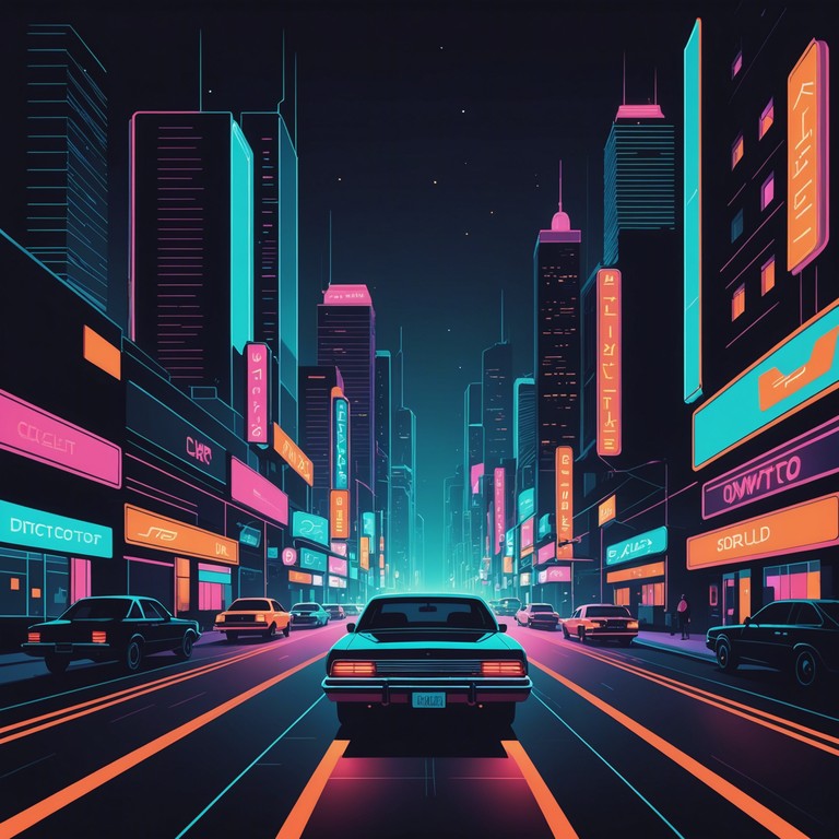 This track encapsulates the essence of a night drive through tokyo with its blended futuristic trap beats and serene, ethereal soundscapes, creating a feeling of cruising through a neon lit city with endless possibilities. The sharp trap rhythms provide an urban feel while the airy synths give a sense of openness and awe.