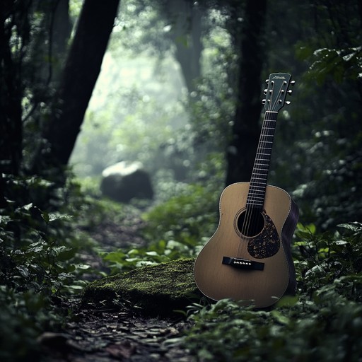 Immerse in a heartwarming melody that invokes the mystical charm of an enchanted forest, where gentle acoustic strumming meets the soothing ambiance of nature. Ideal for moments of reflection and inner peace, this composition weaves delicate folk notes with an ethereal atmosphere, creating a serene and comforting soundscape.