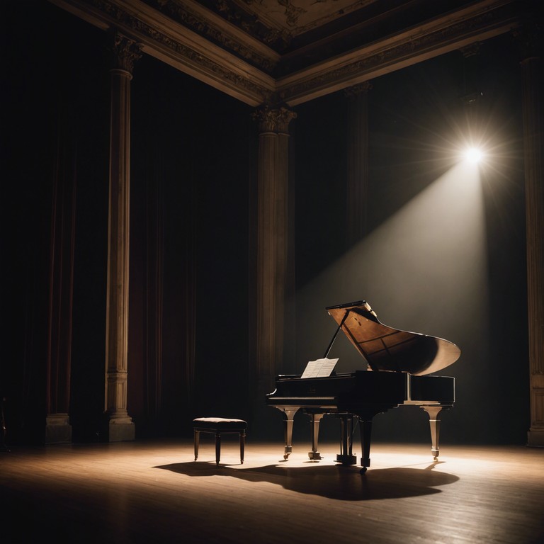 Inspired by the haunting beauty of forgotten romances and the timeless class of 1930s theaters, the composition brings forth a dreamlike serenade carried by the dulcet tones of a solitary piano. Eerily comforting, it paints a story of love letters lost, silent heartbreaks, and the delicate hope of love restored