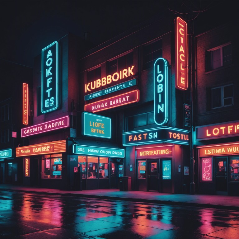 Embark on an auditory journey as you explore a city bustling with energy, innovation, and the glow of neon signs. City lights pulse brings the vibrancy of cyberpunk aesthetics to life through spirited synth lines and dynamic beats, fostering a sense of boundless possibility.