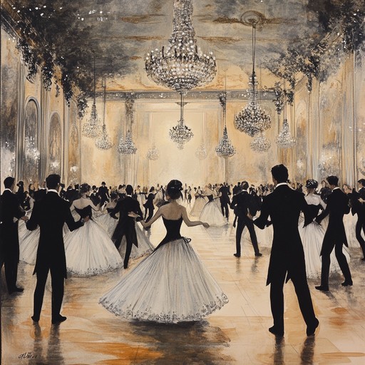 A captivating waltz that sweeps you off your feet with its elegant melodies and bold rhythms. The lush arrangements and intricate harmonies create an atmosphere of grandeur and sophistication, perfect for a confident ballroom dance.