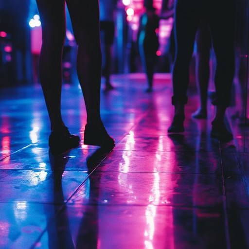 This track captures the essence of the 1980s with pulsating synths and rhythmic beats that transport listeners to colorful dance floors. It's an upbeat and powerful journey through neon lights, big hair, and vibrant nightlife.