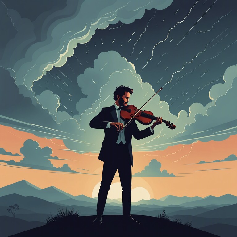 Explores the dual nature of storms—both their ferocious power and the surreal calm of their eye—crafted with a full symphony orchestra emphasizing dramatic shifts from fortissimo to pianissimo.